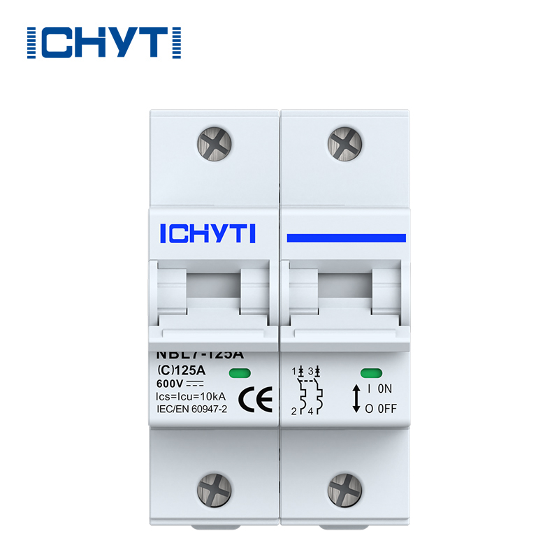 नॉन ध्रुवीयता 125A DC MCB